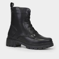 Bota Coturno Mooncity Cano Médio Feminina - 3