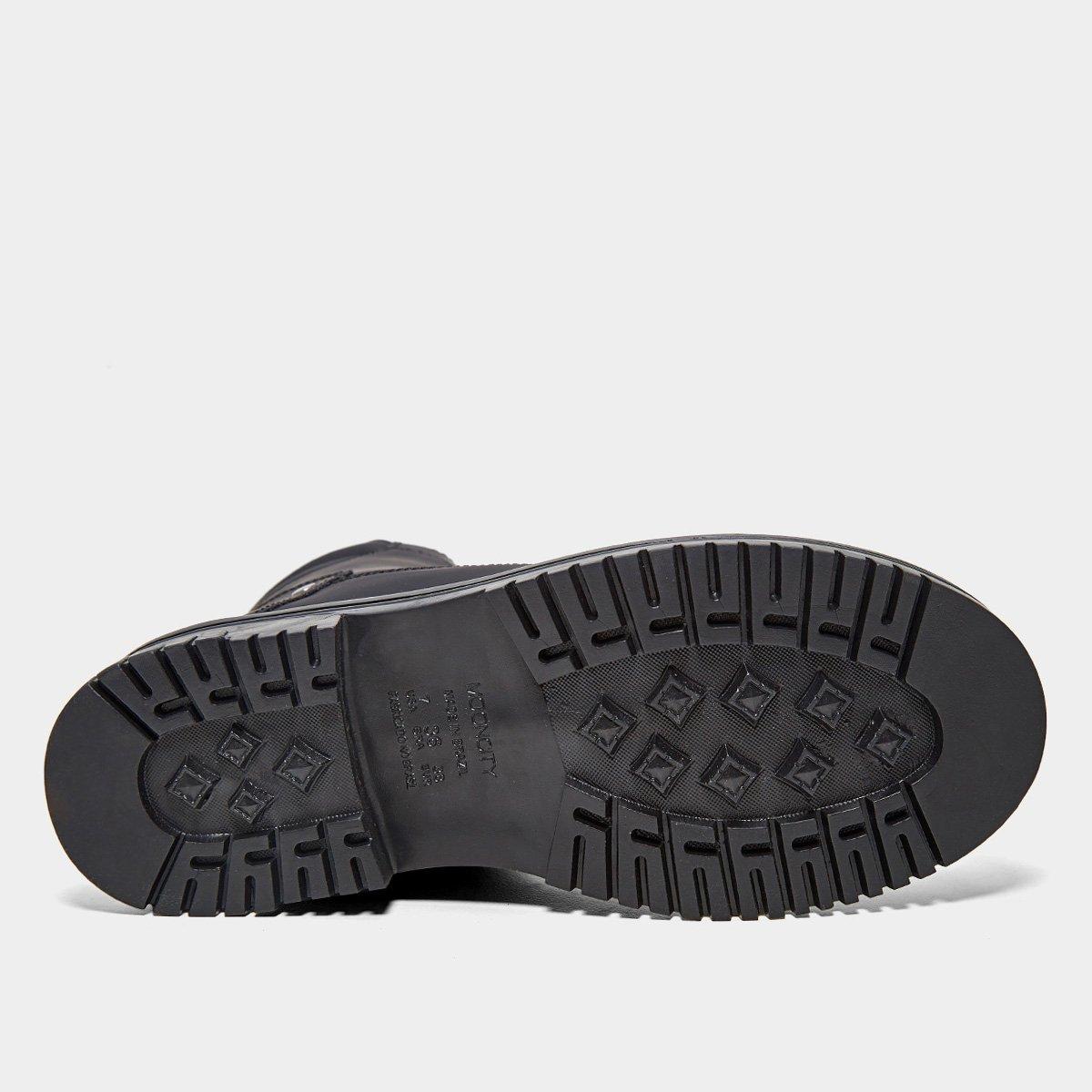 Bota Coturno Mooncity Cano Médio Feminina - 5