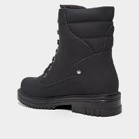 Bota Coturno Mooncity Cano Médio Feminina - 3