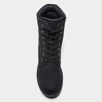 Bota Coturno Mooncity Cano Médio Feminina