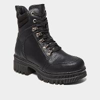 Bota Coturno Mooncity Cano Médio Feminina - 2