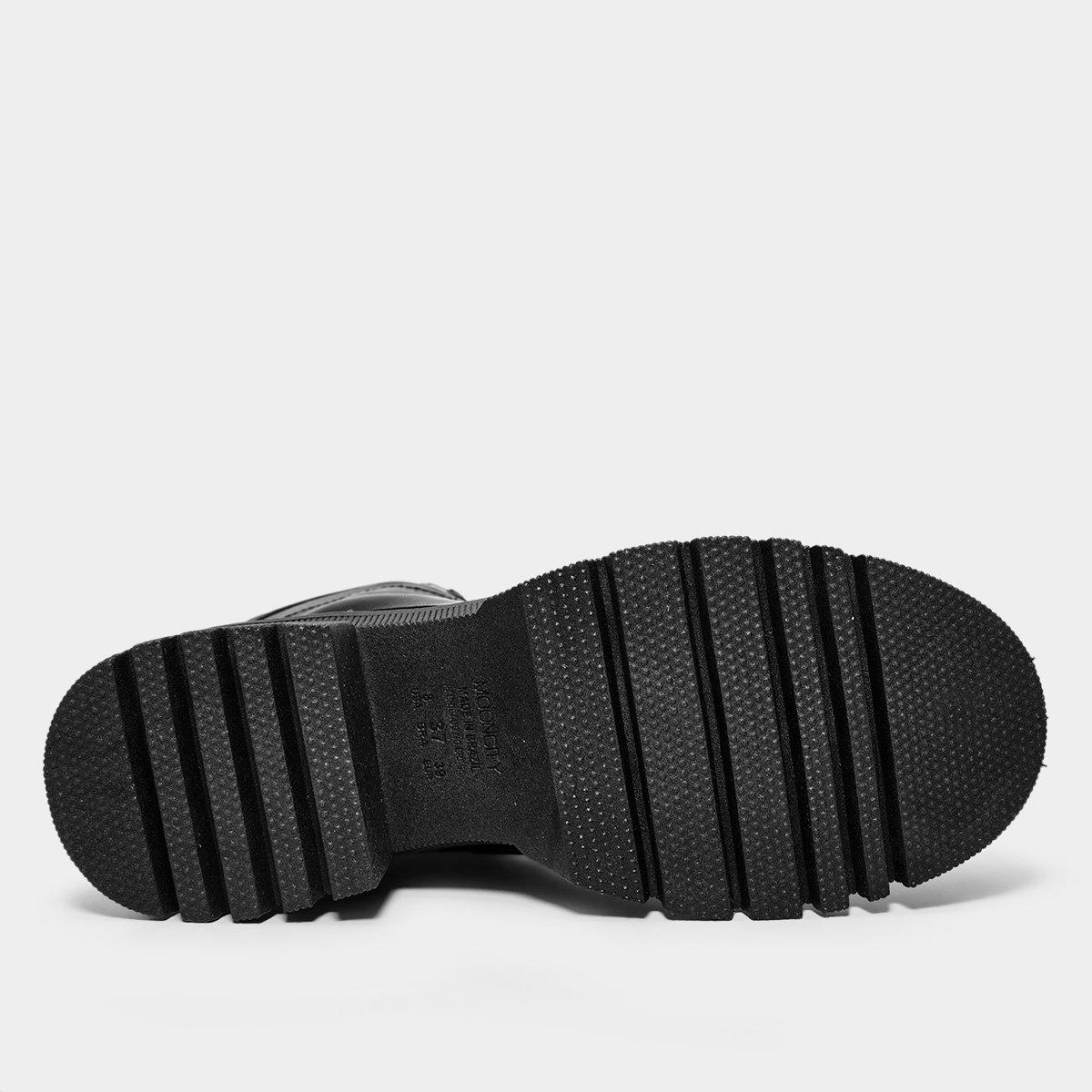 Bota Coturno Mooncity Cano Médio Feminina - 5