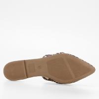 Mule Jelly Bean Animal Print Onça Feminino - 5