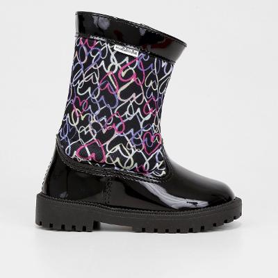 Bota Infantil Molekinha Montaria Corações Menina