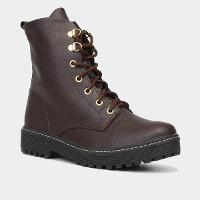 Bota Coturno Look Fashion Tratorada Feminina - 3