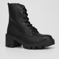 Bota Coturno Look Fashion Cano Médio Feminina - 3