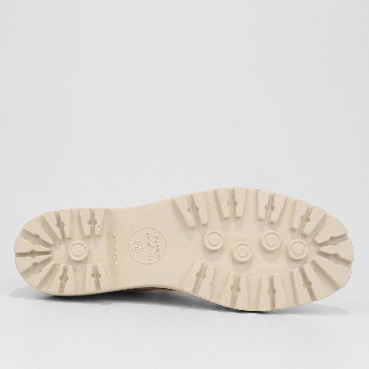 Bota Coturno Look Fashion Cano Médio Feminina - 6