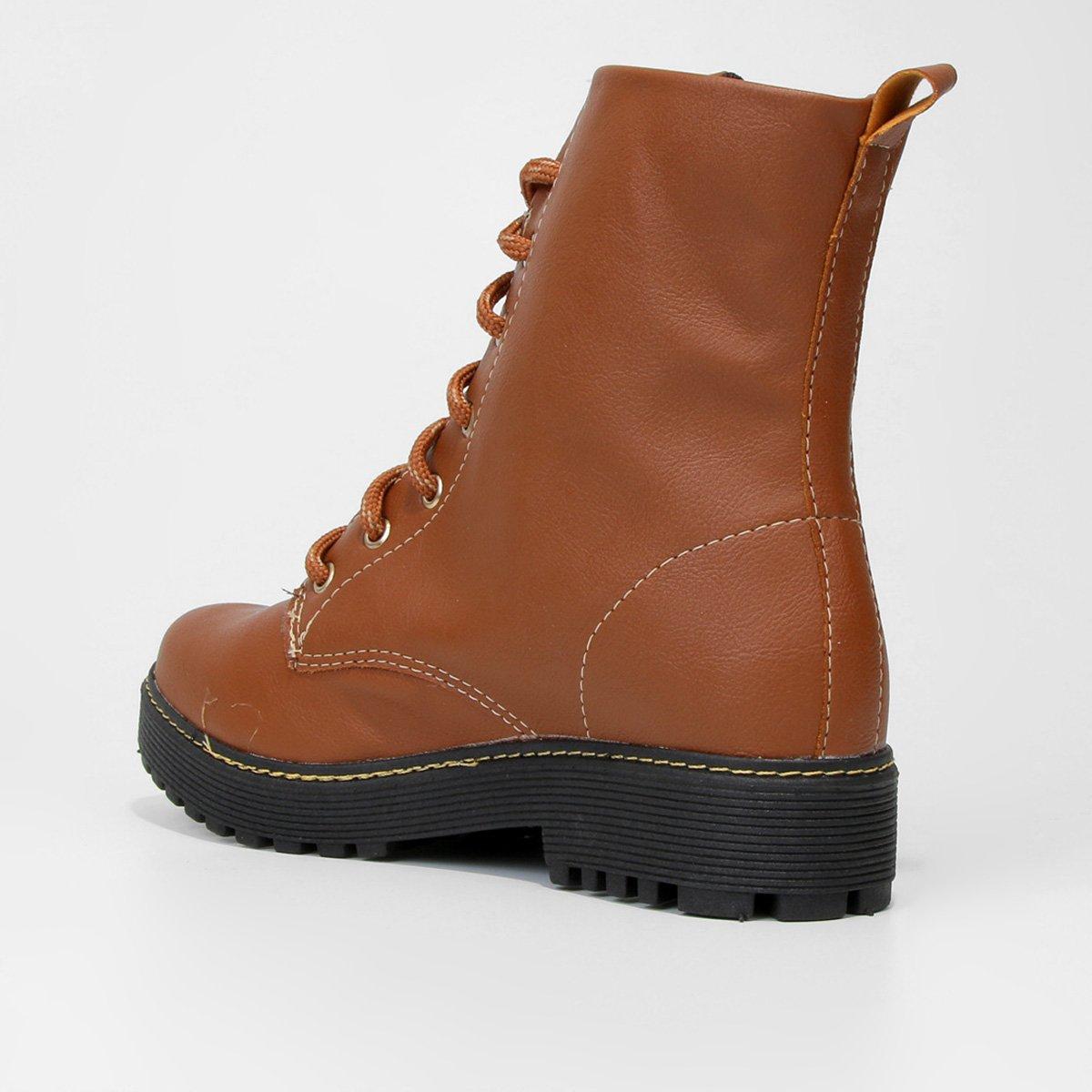 Bota Coturno Look Fashion Feminina - 4