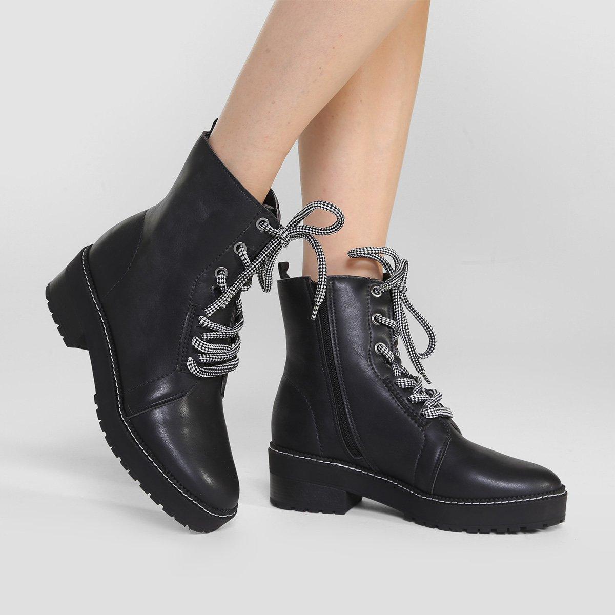 Bota Coturno Studio Ana Paula Cano Curto Feminina - 2