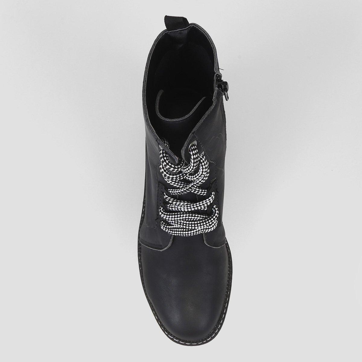 Bota Coturno Studio Ana Paula Cano Curto Feminina - 4