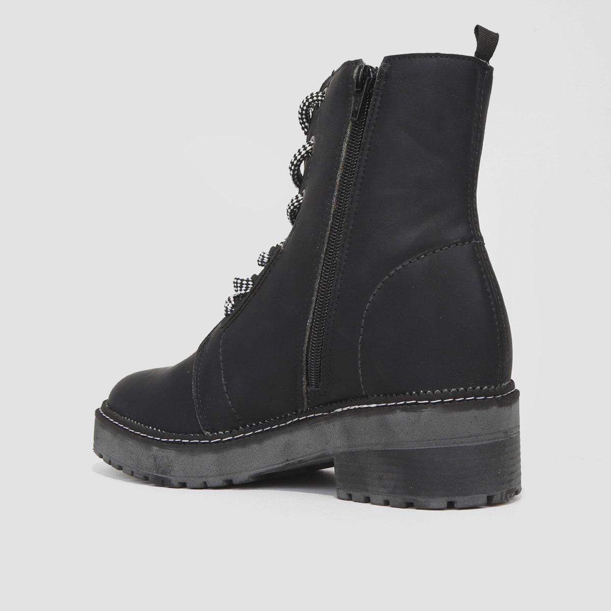 Bota Coturno Studio Ana Paula Cano Curto Feminina - 5