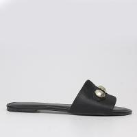 Rasteira Look Fashion Recorte Pedraria - 1