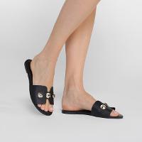 Rasteira Look Fashion Recorte Pedraria - 2