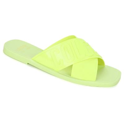 Chinelo Colcci Tiras Cruzadas Logo