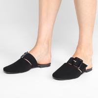 Mule Griffe Fivela Bico Fino - 2