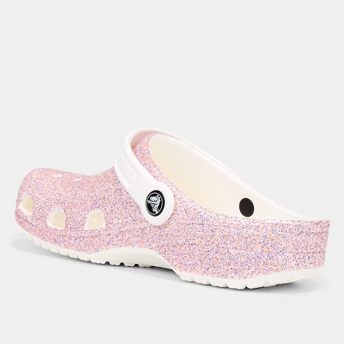 Crocs Infantil Classic Glitter Clog K Menina - 4