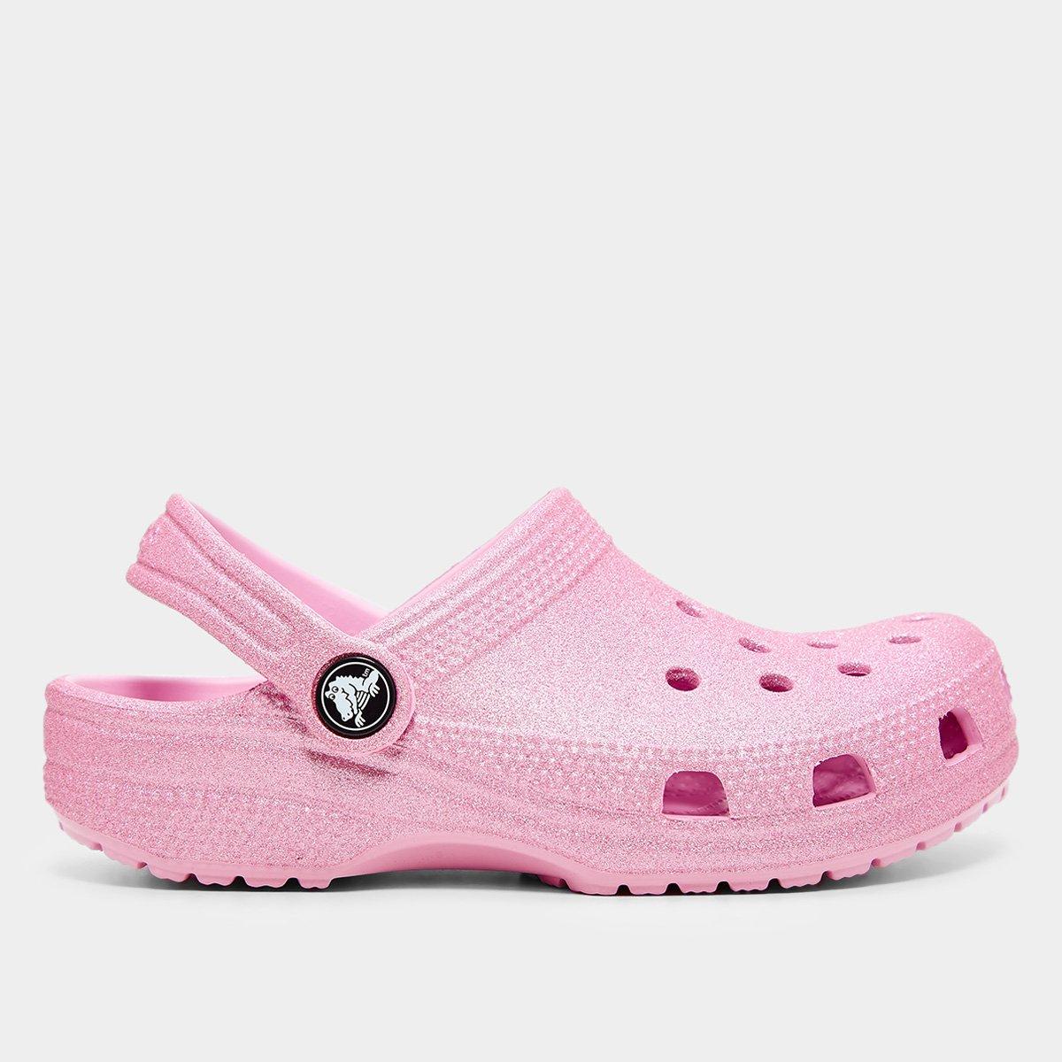 Crocs Infantil Classic Glitter Clog K Menina - 1