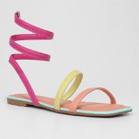 Rasteira Dakota Recorte Lateral Amarração - 3