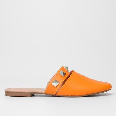 Mule Griffe Napa Spikes Bico Fino