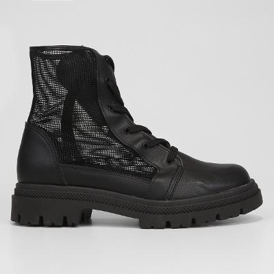 Bota Coturno Moleca Cano Médio Feminina