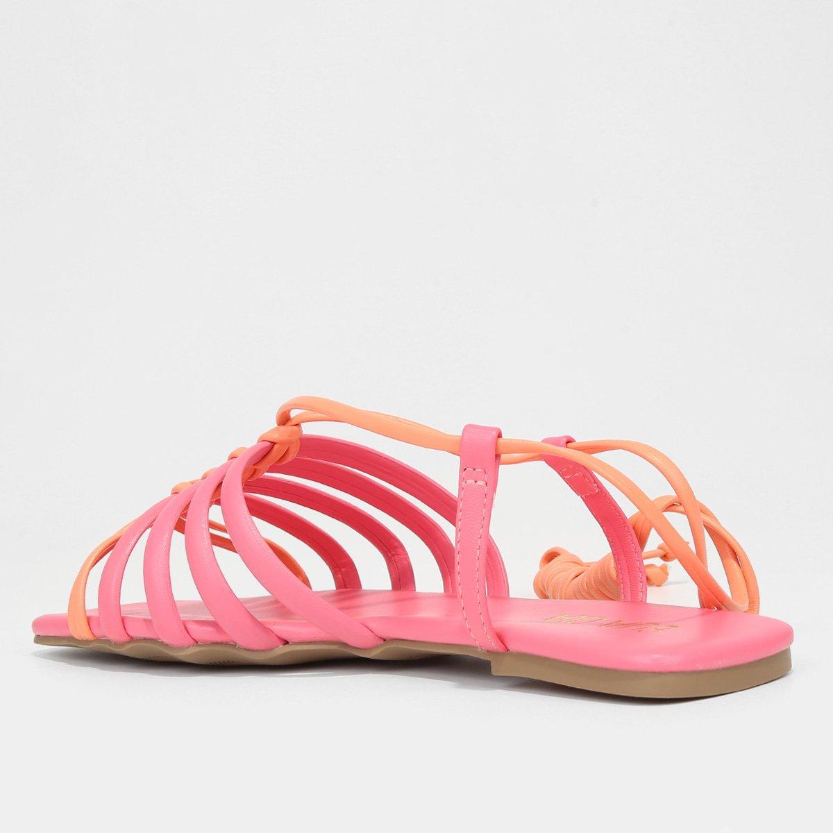 Rasteira Sua Cia Multi Tiras Feminina - 5