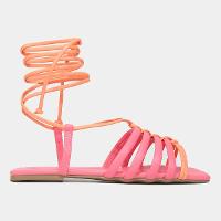 Rasteira Sua Cia Multi Tiras Feminina - 1