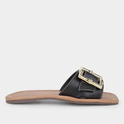 Rasteira AnaCapri Fivela Feminina