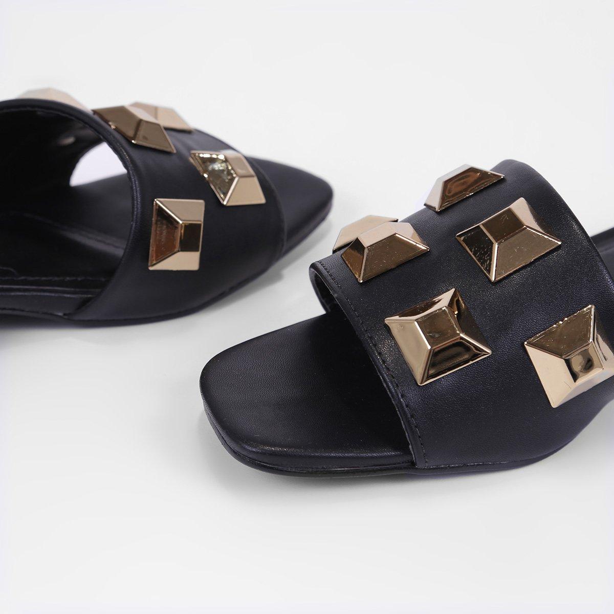 Rasteira Shoestock Spikes Feminina - 4