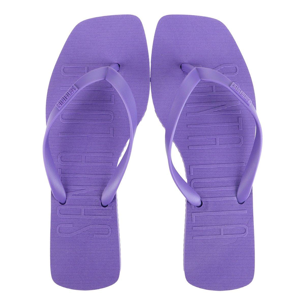 Chinelo Santa Lolla Flip Flop Bico Quadrado Feminino - 1
