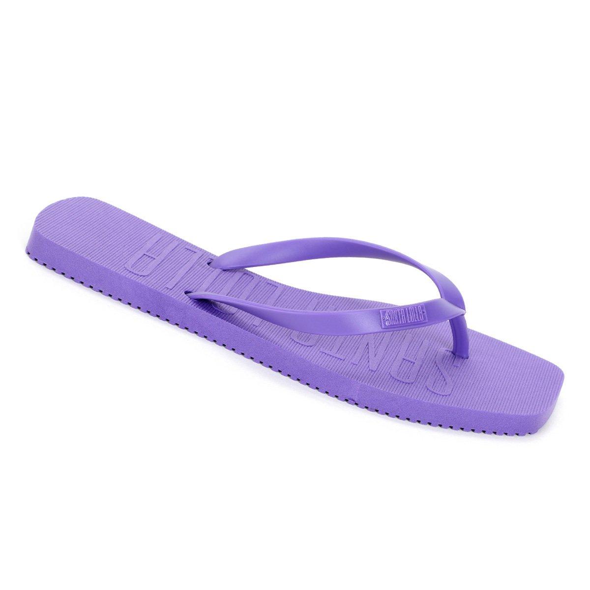 Chinelo Santa Lolla Flip Flop Bico Quadrado Feminino - 3