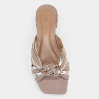 Rasteira Shoestock Nó Comfy Bico Quadrado - 6