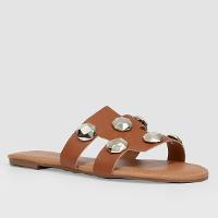 Rasteira Look Fashion Pedraria Feminina - 3