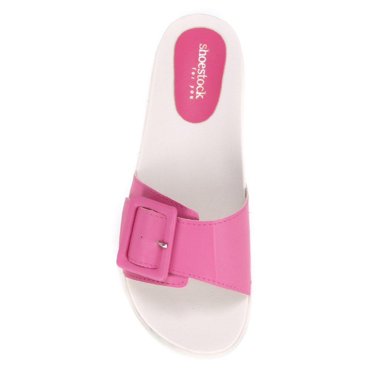 Papete Shoestock For You Slide Fivela - 4