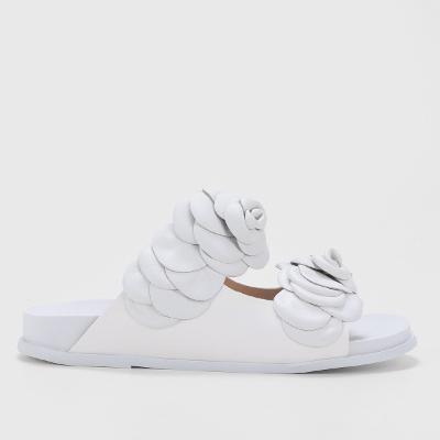 Rasteira Studio Ana Paula Flor Dupla