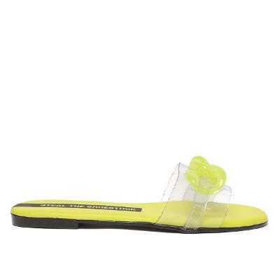 Rasteira Steal The Shoestock Corrente Vinil Color