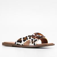 Rasteira Couro Loucos & Santos Feminina - 3