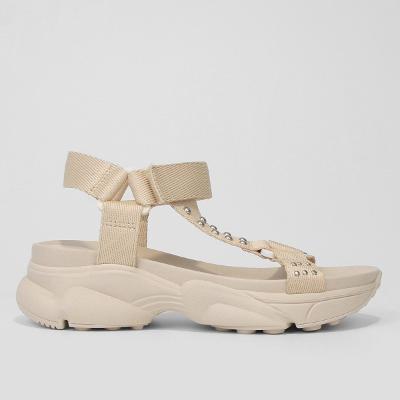 Sandália Zatz Flatform Strass Feminina