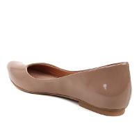 Sapatilha Griffe Bico Fino Verniz Feminina - 3