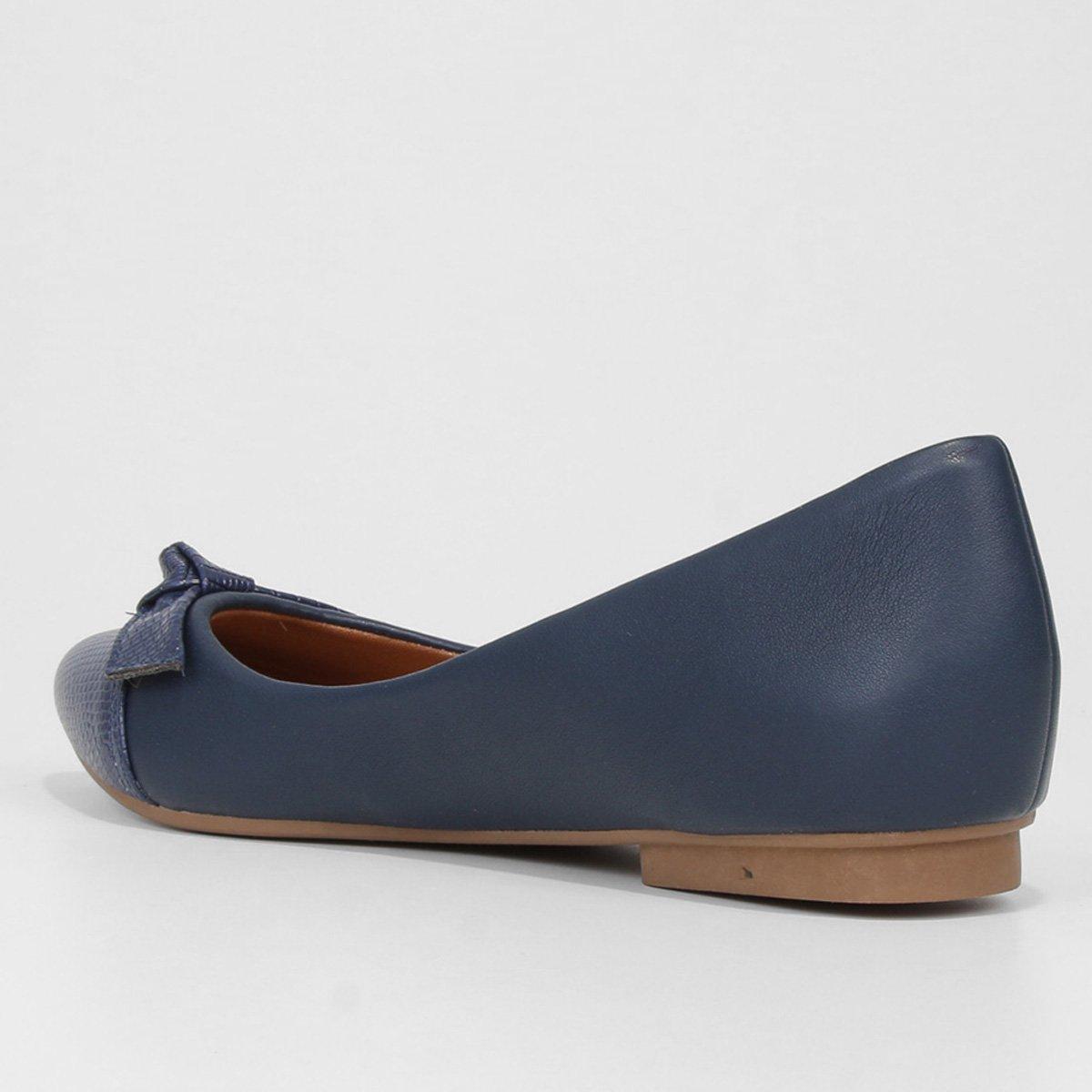 Sapatilha Griffe Lizard Nó Bico Fino Feminina - 5