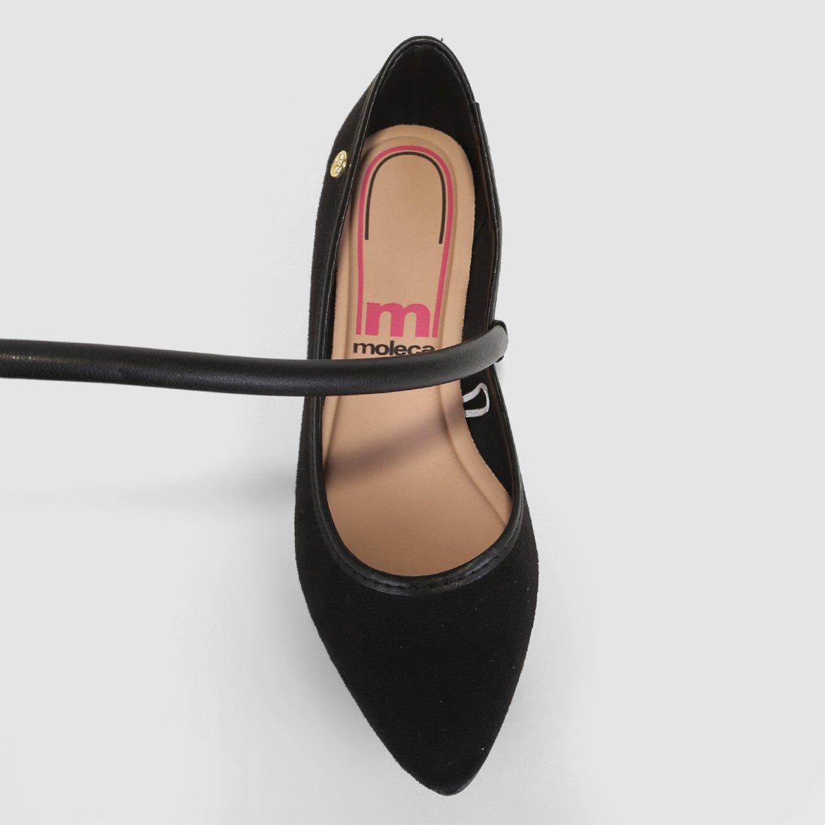 Sapatilha Moleca Bico Fino Amarração Feminina - 3