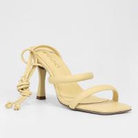 Sandália Via Uno Amarração Salto Alto Feminina - 3