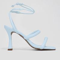 Sandália Via Uno Amarração Salto Alto Feminina - 1