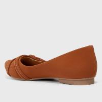 Sapatilha Griffe Bico Fino Tiras Feminina - 5