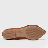 Sapatilha Griffe Bico Fino Tiras Feminina - 6