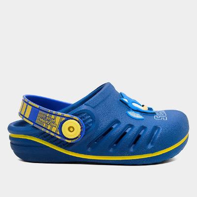 Sandália Infantil Grendene Kids Babuche Sonic Masculina