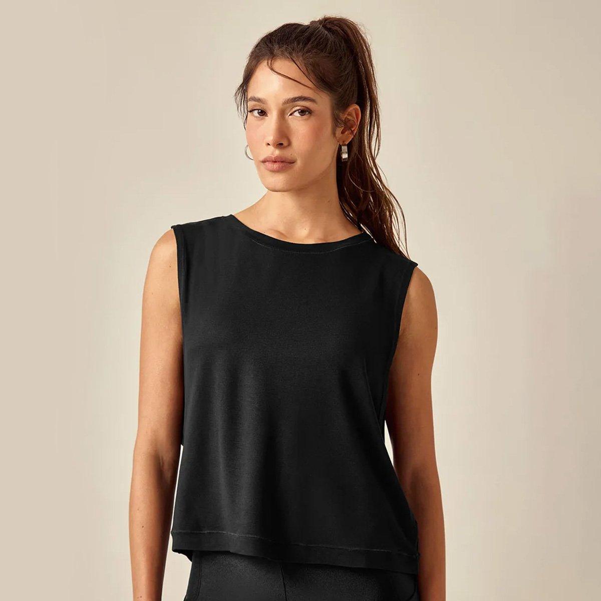 Regata Hope Cropped Básica Feminina - 1