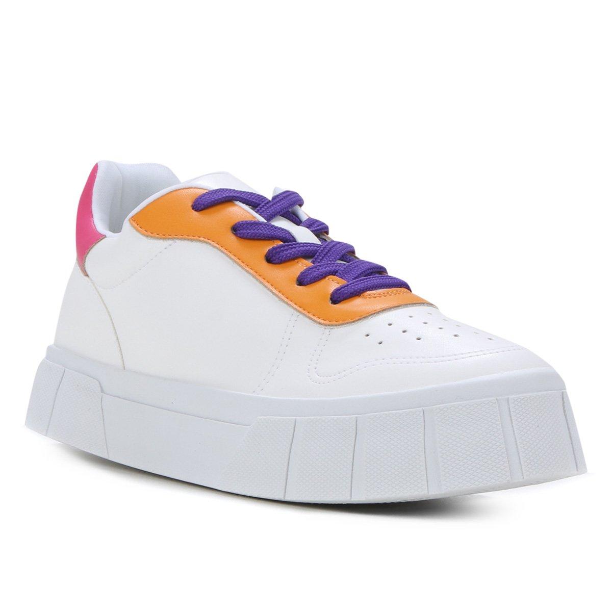 Tênis Zatz Flatform Liso Feminino - 2