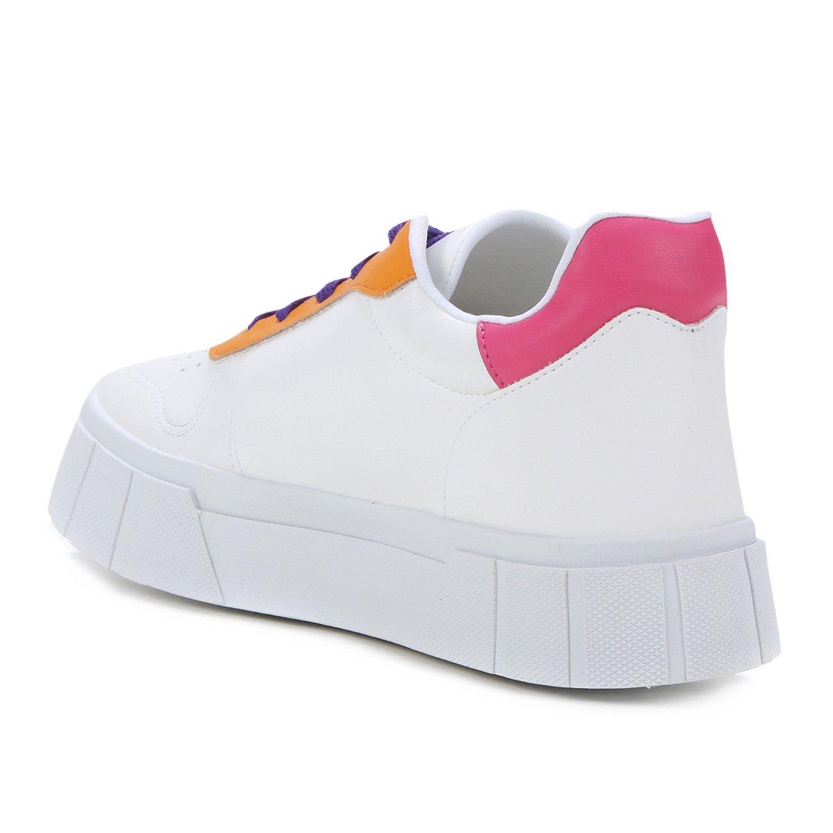Tênis Zatz Flatform Liso Feminino - 4