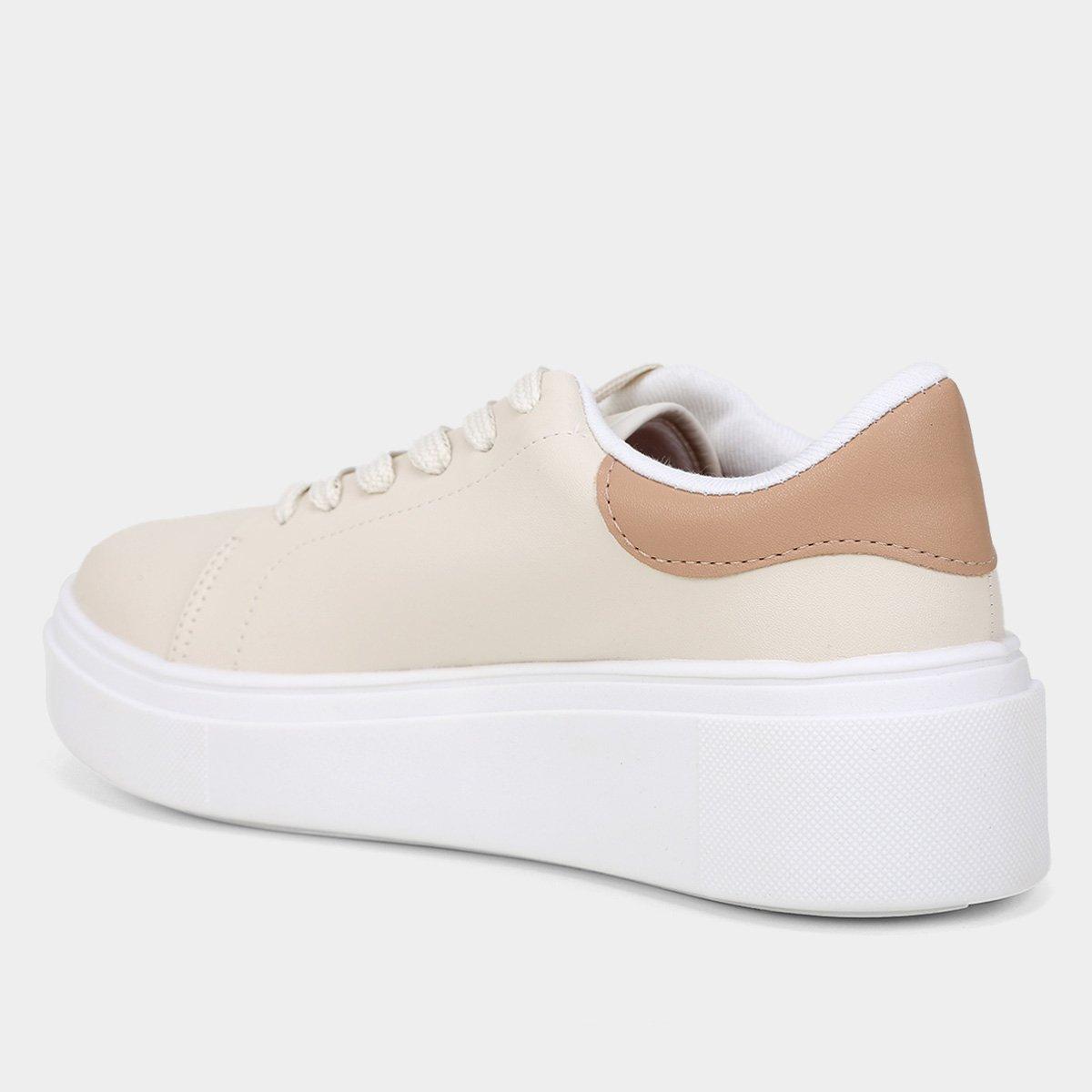Tênis Vizzano Flatform Liso Feminino - 3