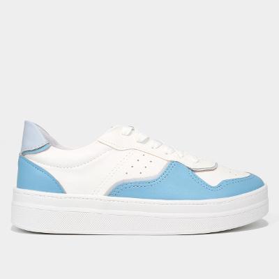 Tênis Somoda Flatform Recortes Feminino